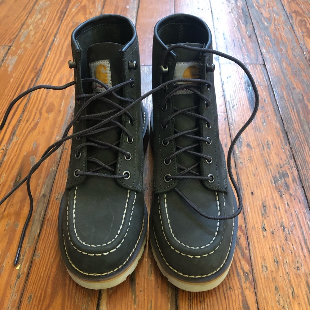 Carhartt 6" Moc Toe Wedge Boot NWOB ladies 7